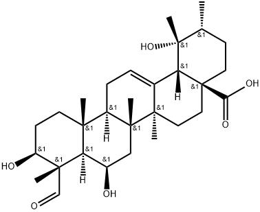 3,6,19-Trihydroxy-23-oxo-12-ursen-28-oic acid